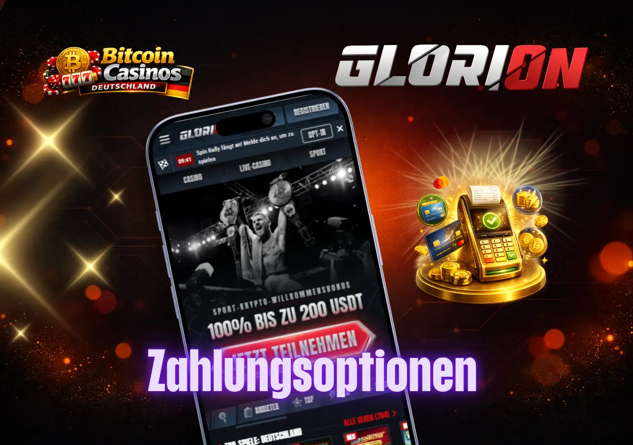 Glorion Casino mobile Nutzung und Funktionen